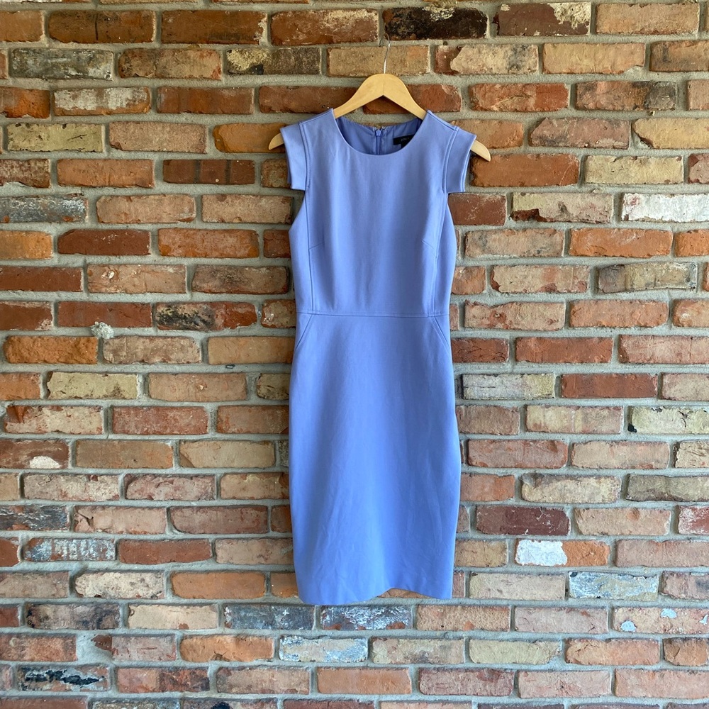 JCrew Women’s 0 Periwinkle Midi Dress